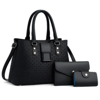 Bolso Espléndida en Negro. Set de Bolsos exclusivo para mujer. Envio a todo Colombia. Compra ahora!