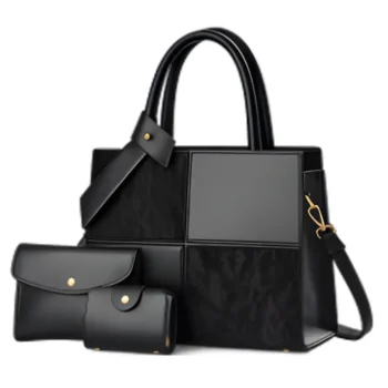 Bolso Fina en Negro. Set de Bolsos exclusivo para mujer. Envio a todo Colombia. Compra ahora!