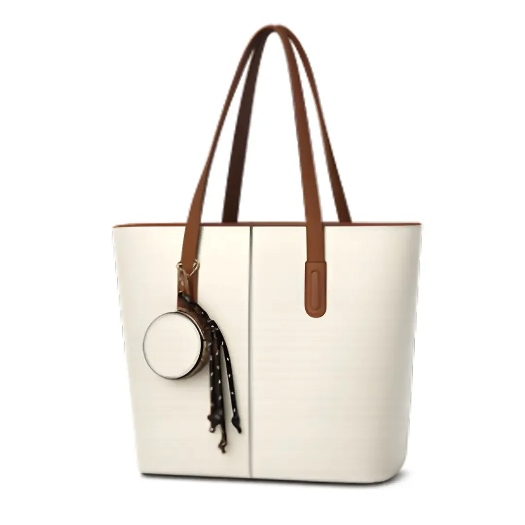 Bolso Sofisticada en Blanco. Bolso Tote exclusivo para mujer. Envio a todo Colombia. Compra ahora!