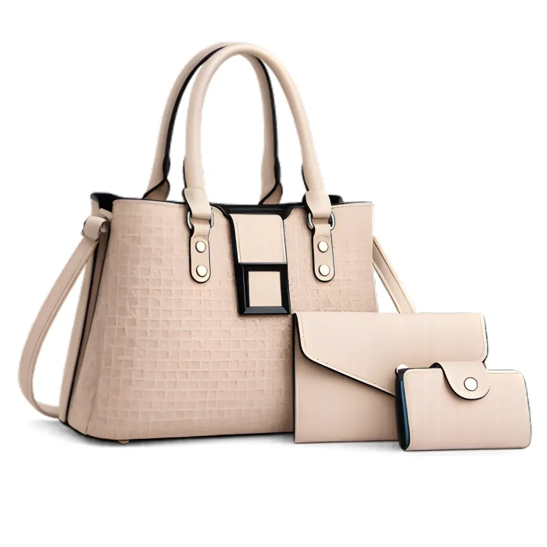 Bolso Espléndida en Beige. Set de Bolsos exclusivo para mujer. Envio a todo Colombia. Compra ahora!
